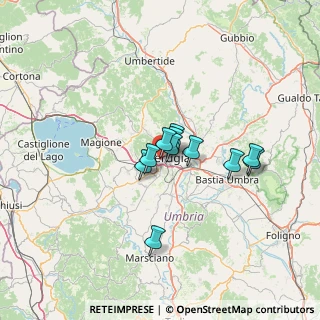 Mappa Via Girolamo Tilli, 06127 Perugia PG, Italia (9.21364)