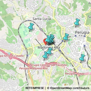 Mappa Via Girolamo Tilli, 06127 Perugia PG, Italia (0.6575)