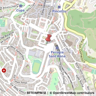 Mappa Via Guglielmo Marconi, 71, 06121 Perugia, Perugia (Umbria)