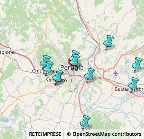 Mappa Via Fiume, 06121 Perugia PG, Italia (7.23545)