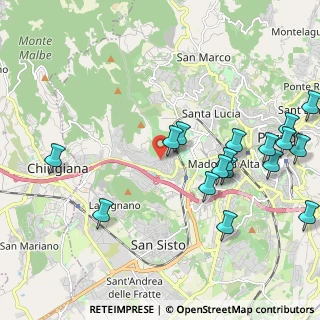 Mappa Via Amerigo Vespucci, 06127 Perugia PG, Italia (2.56235)