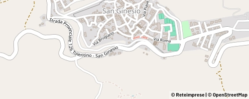 Mappa San Ginesio