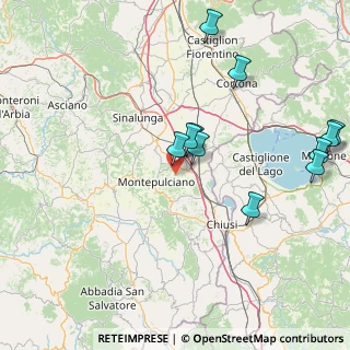 Mappa Via di Sanguineto Nord, 53045 Montepulciano SI, Italia (18.03909)