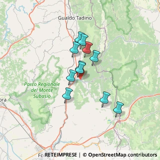 Mappa Nocera Umbra, 06025 Nocera Umbra PG, Italia (5.33636)