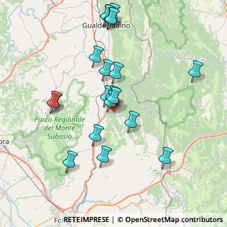 Mappa Nocera Umbra, 06025 Nocera Umbra PG, Italia (8.2555)