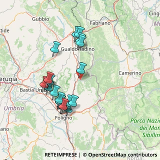 Mappa Nocera Umbra, 06025 Nocera Umbra PG, Italia (15.3195)