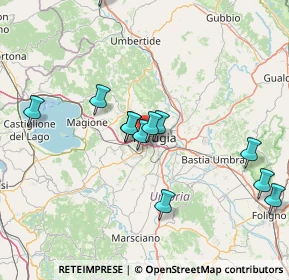 Mappa Via cortonese str trasimeno ovest, 06127 Perugia PG, Italia (15.61583)