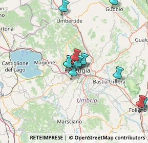 Mappa Via cortonese str trasimeno ovest, 06127 Perugia PG, Italia (13.58)
