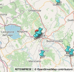 Mappa Via cortonese str trasimeno ovest, 06127 Perugia PG, Italia (27.62)
