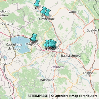 Mappa Via cortonese str trasimeno ovest, 06127 Perugia PG, Italia (11.37091)