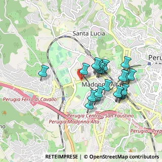 Mappa Via cortonese str trasimeno ovest, 06127 Perugia PG, Italia (0.8405)