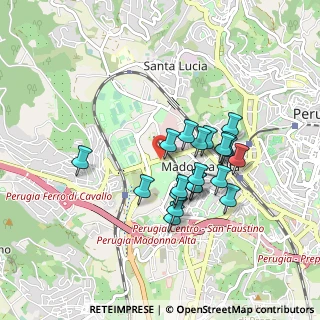 Mappa Via cortonese str trasimeno ovest, 06127 Perugia PG, Italia (0.7745)