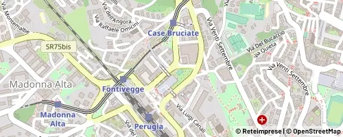 Mappa Perugia