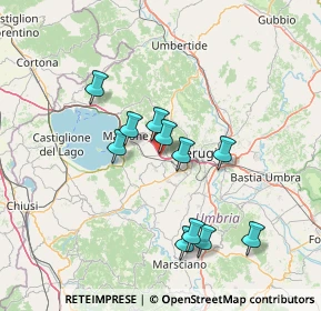 Mappa Via Pablo Neruda, 06073 Corciano PG, Italia (13.24182)