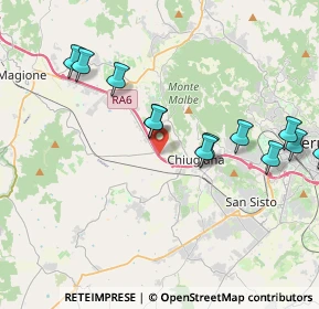 Mappa Via Pablo Neruda, 06073 Corciano PG, Italia (4.31)