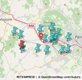 Mappa Via Pablo Neruda, 06073 Corciano PG, Italia (3.3255)