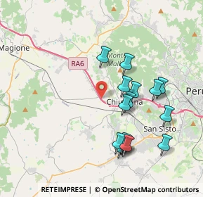 Mappa Via Pablo Neruda, 06073 Corciano PG, Italia (3.85267)