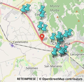 Mappa Via Pablo Neruda, 06073 Corciano PG, Italia (1.9625)