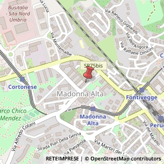 Mappa Via Magno Magnini, 10, 06128 Perugia, Perugia (Umbria)