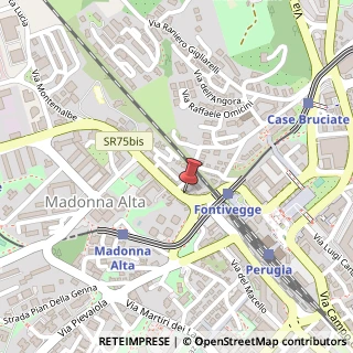 Mappa Via Cortonese, 76, 06127 Perugia, Perugia (Umbria)