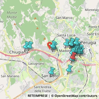 Mappa Via Ferdinando Gregorovius, 06127 Perugia PG, Italia (2.0305)