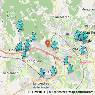 Mappa Via Ferdinando Gregorovius, 06127 Perugia PG, Italia (2.6815)