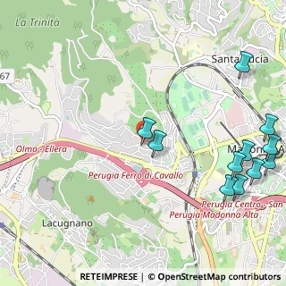Mappa Via Ferdinando Gregorovius, 06127 Perugia PG, Italia (1.46182)