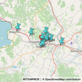 Mappa Via Ferdinando Gregorovius, 06127 Perugia PG, Italia (3.99455)