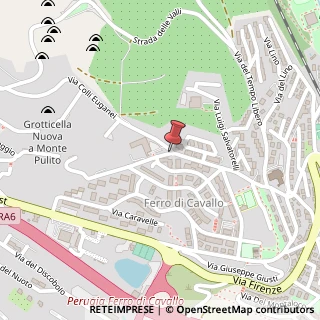Mappa Via Vittorio Veneto, 89, 06127 Perugia, Perugia (Umbria)