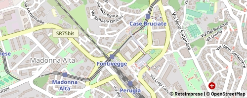 Mappa Perúgia