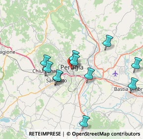 Mappa Via Luigi Masi, 06121 Perugia PG, Italia (7.24)
