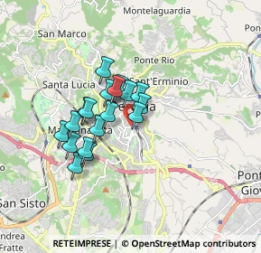 Mappa Piazza Partigiani, 06121 Perugia PG, Italia (1.31889)