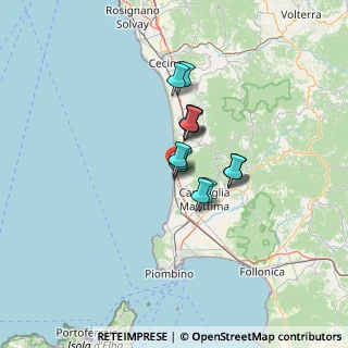 Mappa Via della Meloria, 57027 San Vincenzo LI, Italia (8.41357)