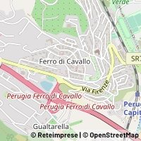 Map Perugia