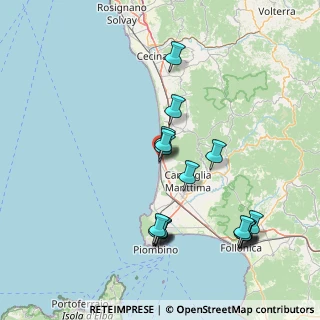 Mappa S.Vincenzo, 57027 San Vincenzo LI, Italia (16.97722)