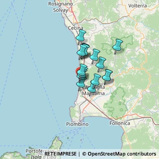 Mappa S.Vincenzo, 57027 San Vincenzo LI, Italia (8.51438)