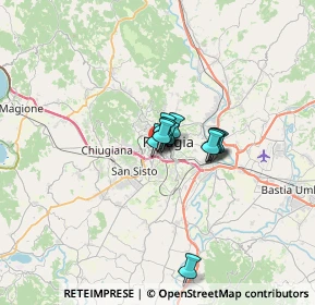 Mappa Via Antonietti Colomba, 06129 Perugia PG, Italia (3.51)