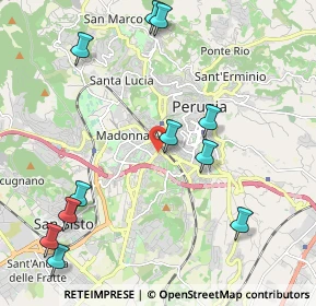 Mappa Via Antonietti Colomba, 06129 Perugia PG, Italia (2.59364)