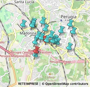 Mappa Via Antonietti Colomba, 06129 Perugia PG, Italia (0.6825)