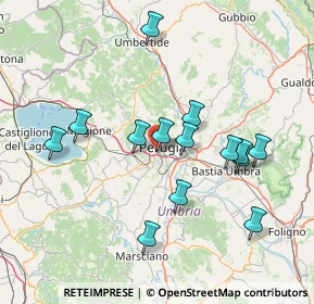 Mappa Via Antonietti Colomba, 06129 Perugia PG, Italia (14.85429)