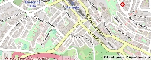 Mappa Perugia