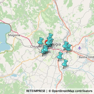 Mappa Viale Centova, 06127 Perugia PG, Italia (4.06167)