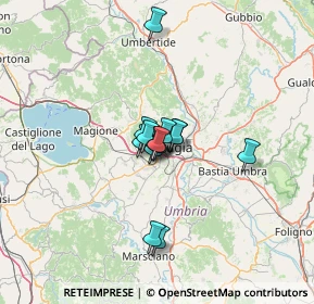 Mappa Viale Centova, 06127 Perugia PG, Italia (7.88429)