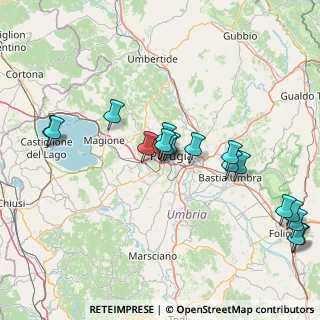 Mappa Viale Centova, 06127 Perugia PG, Italia (17.38824)