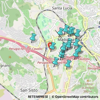 Mappa Viale Centova, 06127 Perugia PG, Italia (0.8635)