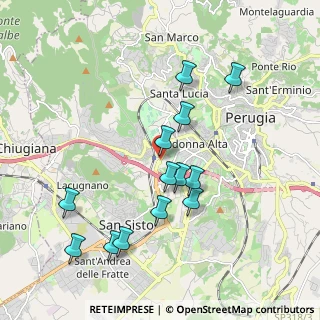 Mappa Viale Centova, 06127 Perugia PG, Italia (1.98538)