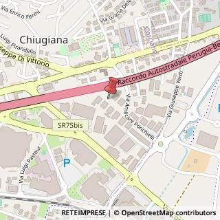 Mappa Via Amilcare Ponchielli, 35, 06074 Corciano, Perugia (Umbria)