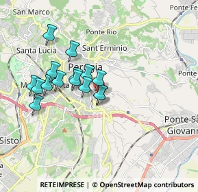 Mappa Borgo XX Giugno, 06126 Perugia PG, Italia (1.58933)