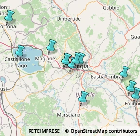Mappa Via del Discobolo, 06127 Perugia PG, Italia (15.87083)