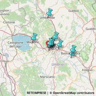 Mappa Via del Discobolo, 06127 Perugia PG, Italia (7.91417)